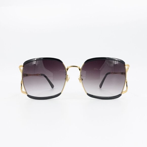 Gucci GG0593 Sunglasses Black Gray OS - Picture 14 of 16